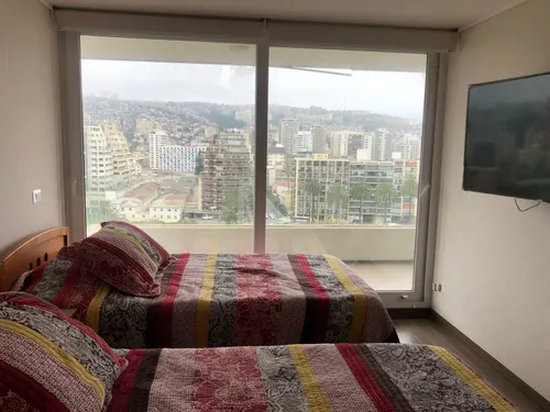 Vendo Dpto. Tipo Mariposa En 2 Norte Con Plaza México Viña