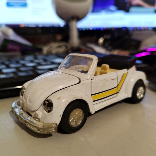 Vintage Volkswagen Cabriolet Tt-101 Diecast Escala 1:36