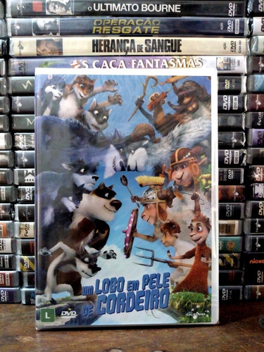 Dvd Um Lobo Em Pele De Cordeiro - Desenho - Lacrado Original