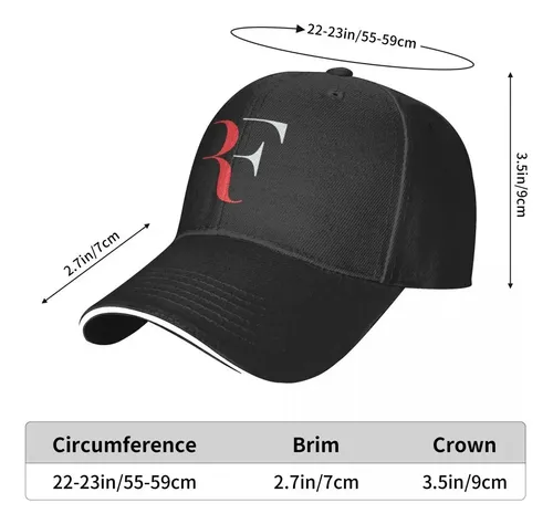 Gorra De Béisbol Con Estampado De Logotipo De Roger Federer