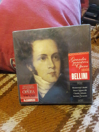 Cd Grandes Maestros De La Ópera Bellini