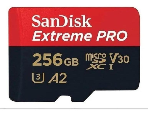 Tarjeta De Memoria Sandisk Sdsqxcz-256g-gn6ma Extreme Pro