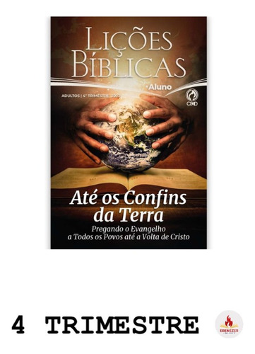 Revista Lições Bíblicas Aluno Adulto Escola Dominical Cpad
