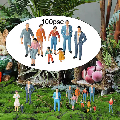Figuras De Plástico Pintadas A Mano, Escenas, 20 Piezas 30