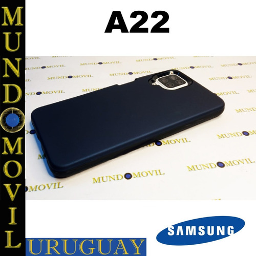 Imagen 3 de 3 de Protector Samsung Galaxy A22 Funda Reforzada Mas Vidrio 9h