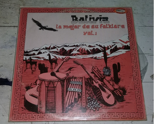 Bolivia Lo Mejor De Su Folklore Vol 1 Lp Peruano / Kktus