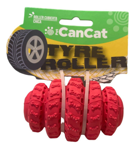 Juguete Para Perros Rueda Rellenable Tyre Roller Cancat S