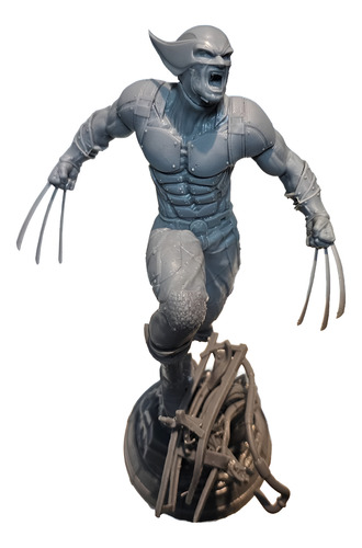 Boneco Action Figure Wolverine 3d - Sempintura