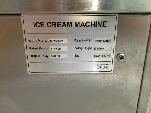 Remato Máquina Para Hacer Helado En Rollo Frito 2 Sartenes (Usado)