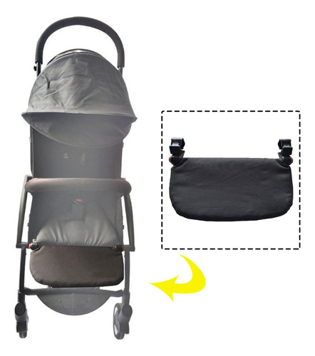 Reposapiés De Extensión Para Cochecito De Bebé, 32cmx15cm
