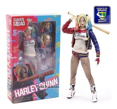 Boneco Arlequina Harley Quinn Esquadrão Suicida + Promoção!