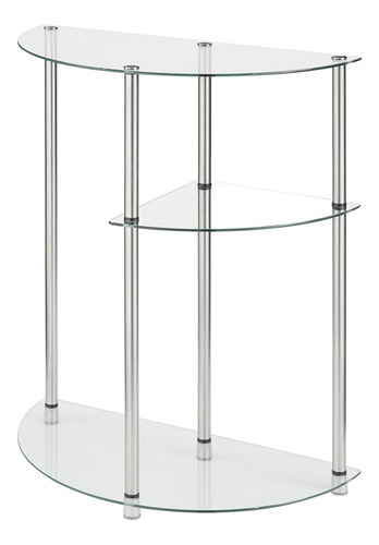 Mesa De Entrada Clásica De Cristal Concepts Concepts Designs