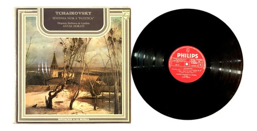 Tchaikovsky - sinfonia Num. 6 Patetica - Lp Philips Esp 1976