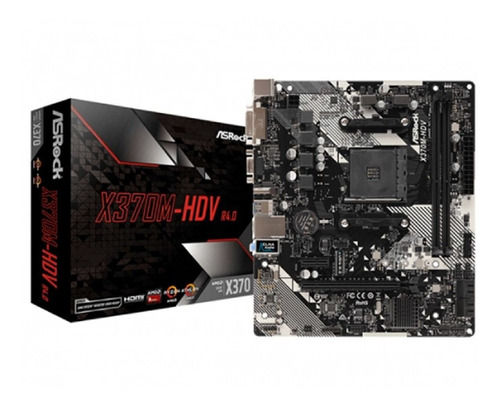 Motherboard Asrock X370m-hdv R4.0 Am4