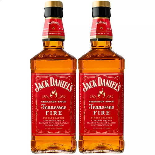 Whisky Jack Daniels Fire Tennessee Spice Pack X2 - 01almacen
