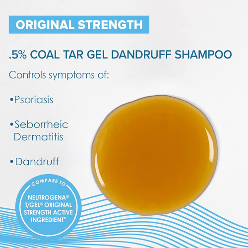 3 Pack True+real Shampoo Therapeutic Plus Tar Seborrea Caspa