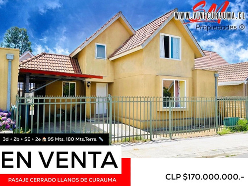 Imagen 20 de 26 de Casa En Pasaje Cerrado Llanos De Curauma