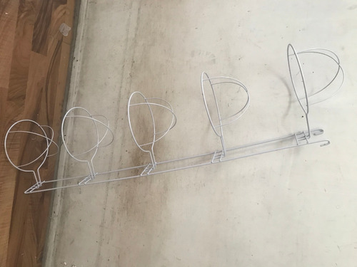 Tira De 5 Porta Gorras Para Colgar Gancho Blister 2pzas