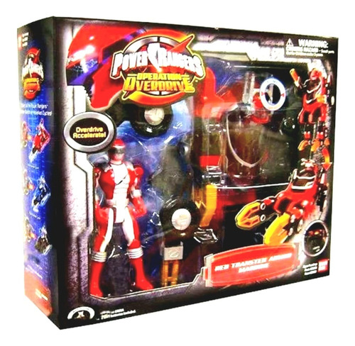 Power Rangers Deluxe Dino Charge Zord Armor Ranger Sellado (Usado)