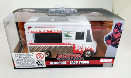 Camion Deadpool Taco Truckmetals Jada