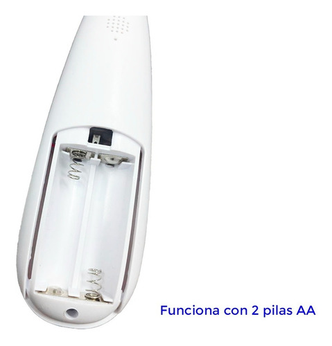 Imagen 4 de 8 de Saca Puntos Negros Limpiador Facial Inalambrico A Pilas Aa
