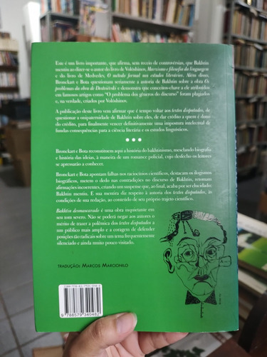 Bakhtin Desmascarado - História De Um Mentiroso, De Uma Frau (Usado)