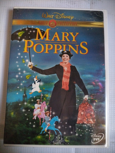 Mary Poppins Gold Collection Película Dvd Original Importado (Usado)