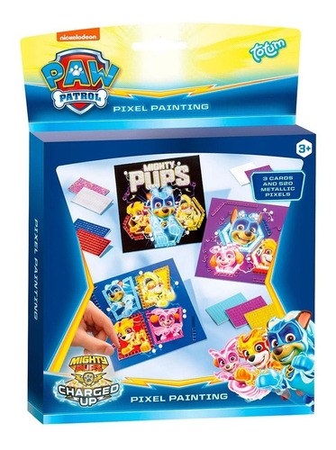 Tarjetas Para Decorar Totum Pixel Paint Paw Patrol Febo