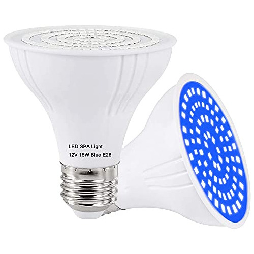 Bombilla De Luz Led Azul Spa De 12 V 15 W 1500 Lúmenes...