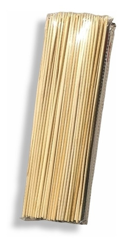 Imagen 2 de 2 de Palitos Brochet 25cm X 90 Unidades
