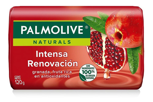 Jabón Palmolive Naturals  Intensa Renovación - Rojo