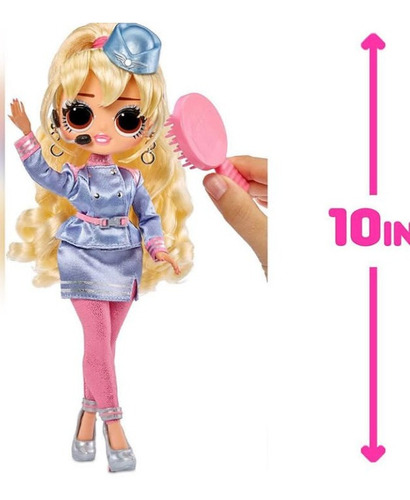 Imagen 3 de 7 de Muñeca Lol Surprise Omg Travel World Fly Gurl Originales
