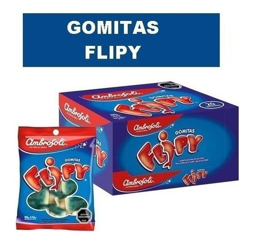 Gomitas Flipy De Ambrosoli Caja, 20 Unidades