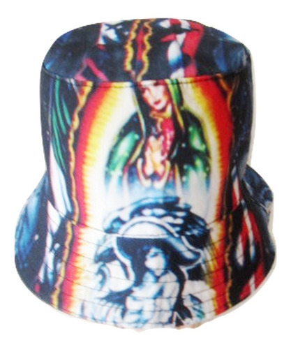 $ Vintage Gorro Pescador Virgen Guadalupe Hombre Y Mujer.