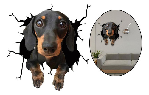 . Pegatinas For Perros 3d De 2 Piezas Pegatinas For Perros