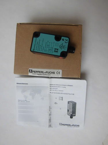 Sensor Fotoeléctrico Pepperl + Fuchs Rl31 8h 800