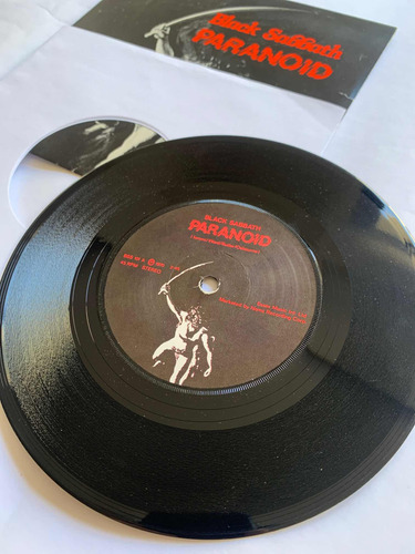 Black Sabbath - Paranoid - Vinil 7 Single - Raro