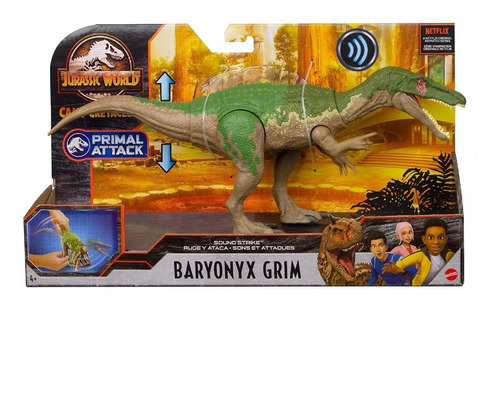 Dinosaurio Baryonyx Grim Jurassic World Con Sonido