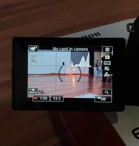 Combo Canon M50 C/ Adaptador + Gaiola + Tophandle + Filtro