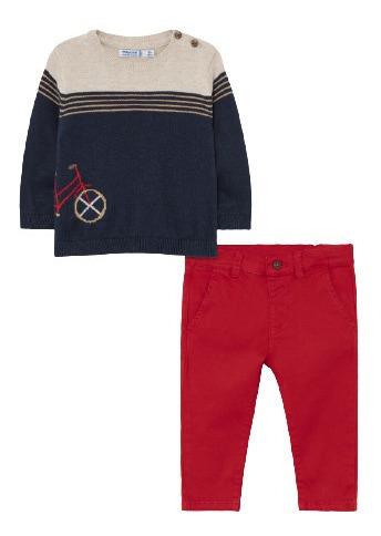 Conjunto Sueter Pantalon Bebe Niño Mayoral 2538i21