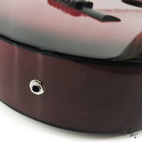 Imagen 6 de 10 de Guitarra Electro Criolla Niño Mini + Funda + Pua + Colores +