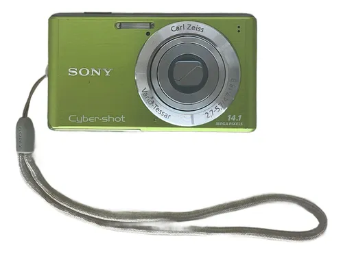 Câmera Digital Sony Cyber-shot Dsc-w530 Verde Kit Completo Câmera Digital Sony Cyber-shot Dsc-w530 Verde Kit Completo