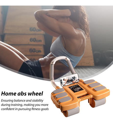 Rueda Abdominal Rodillo Abdominal Rueda Abdominal De Rebote