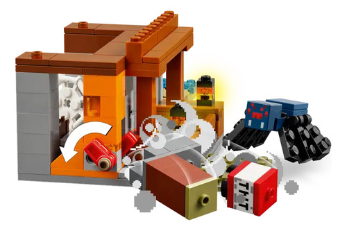 Kit de construcción Lego Minecraft La expedición a la mina Armadillo 21269