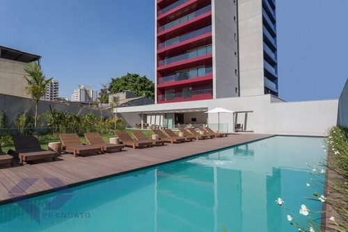 Imagem 13 de 15 de Apartamento 01 Quarto Todo Mobiliado Ed Triplo 90 Metros Vila Olímpia - 11760