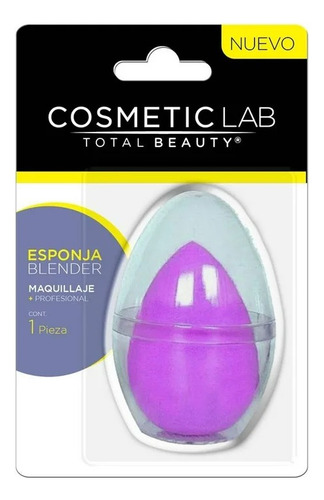 2 Pza Esponja Blender Cosmetic Lab Total Beauty Modelo Stt34