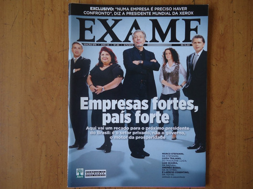 Exame #979 03-11-2010, Empresas Fortes, País Forte