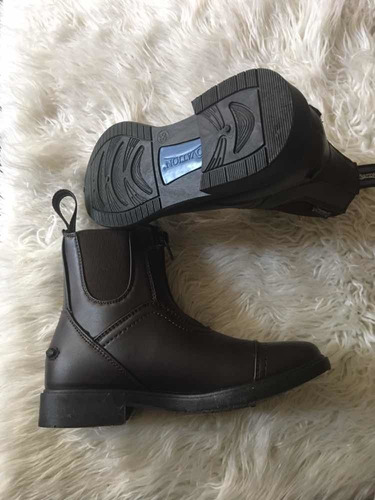 Paddock Boots/botines Montar/sintético.ovation Talla 2 Niños