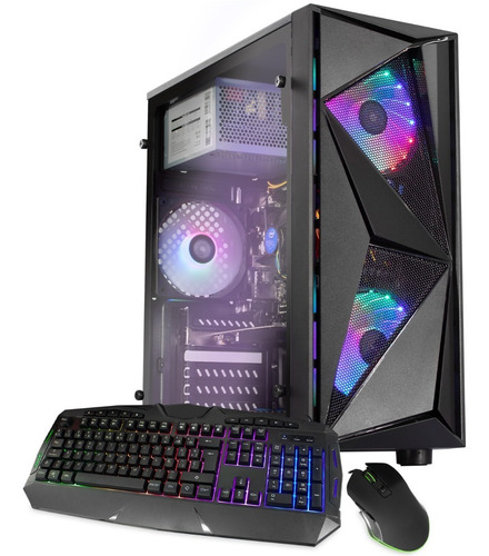 Imagen 1 de 6 de Xtreme Pc Gamer Geforce Gt 1030 Core I3 10100f 16gb Ssd 2tb