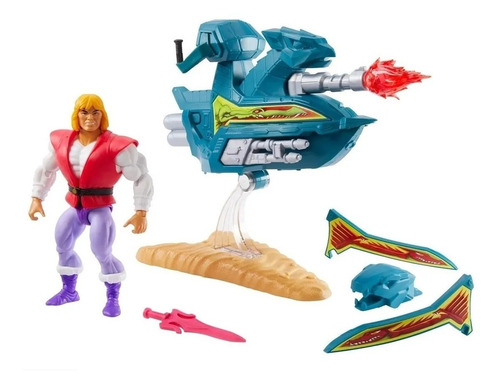 Vehículo Jet Sled Con Príncipe Adam Masters Of The Universe